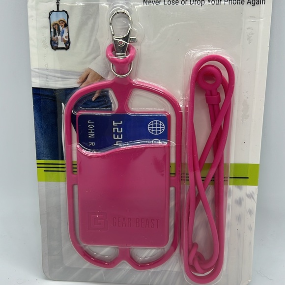 Universal Phone Lanyard with Pocket NEW NWT - Picture 2 of 9